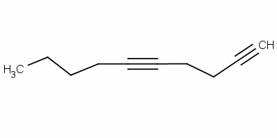 1,5-癸二炔结构式_53963-03-4结构式