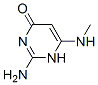 (6ci,9ci)-2-氨基-6-(甲基氨基)-4(1H)-嘧啶酮结构式_54004-20-5结构式