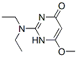 (9ci)-2-(二乙基氨基)-6-甲氧基-4(1H)-嘧啶酮结构式_54028-35-2结构式