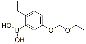 (9ci)-[5-(乙氧基甲氧基)-2-乙基苯基]-硼酸结构式_540495-30-5结构式