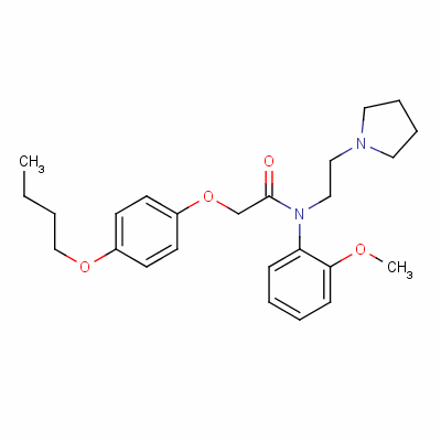 苯氧卡因结构式_54063-46-6结构式