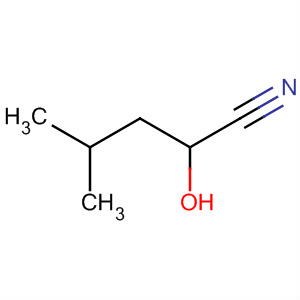 2-羟基-4-甲基戊腈结构式_54129-53-2结构式