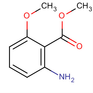 2-氨基-6-甲氧基苯甲酸甲酯结构式_54166-96-0结构式