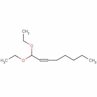 1,1-二乙氧基-2-辛烯结构式_54306-01-3结构式