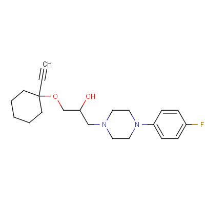 氟环哌醇结构式_54340-64-6结构式