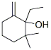1-乙基-2,2-二甲基-6-亚甲基环己醇结构式_54345-64-1结构式