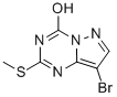 8-溴-2-(甲基硫代)吡唑并[1,5-a][1,3,5]噻嗪-4-醇结构式_54346-35-9结构式