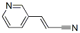 (e)-(9ci)-3-(3-吡啶)-2-丙烯腈结构式_54356-27-3结构式