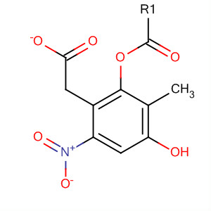 2-甲基-5-硝基乙酸苯酯结构式_54362-24-2结构式