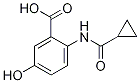 2-[(环丙基羰基)氨基]-5-羟基苯甲酸结构式_543695-30-3结构式