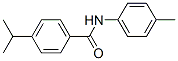 (9ci)-4-(1-甲基乙基)-n-(4-甲基苯基)-苯甲酰胺结构式_544462-18-2结构式
