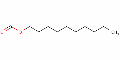 甲酸癸酯结构式_5451-52-5结构式