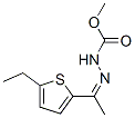 (9ci)-[1-(5-乙基-2-噻吩)亚乙基]-肼羧酸甲酯结构式_545341-85-3结构式