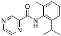(9ci)-n-[2-甲基-6-(1-甲基乙基)苯基]-吡嗪羧酰胺结构式_545372-95-0结构式