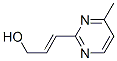 (2E)-3-(4-甲基-2-嘧啶基)-2-丙烯-1-醇结构式_545421-30-5结构式