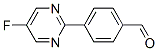 4-(5-氟嘧啶-2-基)苯甲醛结构式_545424-37-1结构式