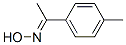 (1E)-N-羟基-1-(4-甲基苯基)乙烷亚胺结构式_54582-23-9结构式