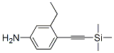 (9ci)-3-乙基-4-[(三甲基甲硅烷基)乙炔]-苯胺结构式_546112-58-7结构式