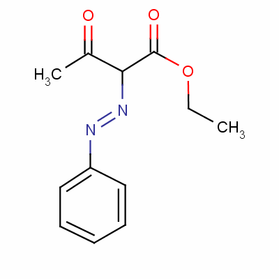 2-(苯基氮杂)乙酰乙酸乙酯结构式_5462-33-9结构式