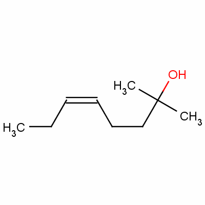 (Z)-2-甲基-5-辛烯-2-醇结构式_54684-71-8结构式