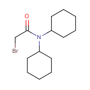 2-溴-N,N-二环己基乙酰胺结构式_54700-62-8结构式