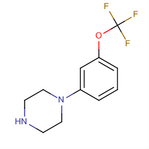 1-(3-(三氟甲氧基)苯基)哌嗪结构式_54711-69-2结构式