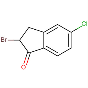 2-溴-5-氯-2,3-二氢-1H-茚-1-酮结构式_54714-53-3结构式