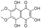 6,7-二甲氧基-2,3,5,8-四羟基萘-1,4-二酮结构式_54725-02-9结构式