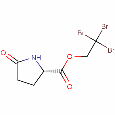 2,2,2-三溴乙基 5-氧代-l-脯氨酸结构式_54778-37-9结构式