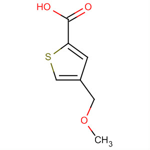 4-(甲氧基甲基)噻吩-2-羧酸结构式_54796-49-5结构式