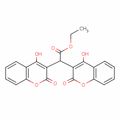 双香豆乙酯结构式_548-00-5结构式