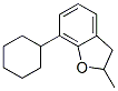 7-环己基-2,3-二氢-2-甲基苯并呋喃结构式_54815-14-4结构式