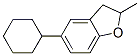 5-Cyclohexyl-2,3-dihydro-2-methylbenzofuranStructure,54815-15-5Structure 5-Cyclohexyl-2,3-dihydro-2-methylbenzofuran Structure,54815-15-5Structure