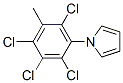 1-(2,3,4,6-四氯-5-甲基苯基)-1H-吡咯结构式_54833-29-3结构式