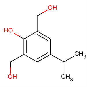 2,6-双(羟基甲基)-4-异丙基苯酚结构式_54845-41-9结构式