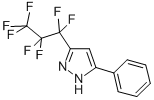 3-(七氟正丙基)-5-苯基吡唑结构式_54864-78-7结构式