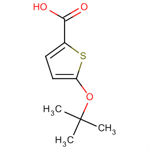 5-叔丁氧基噻吩-2-羧酸结构式_54889-42-8结构式