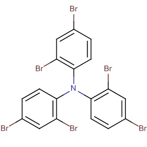 三(2,4-二溴苯基)胺结构式_5489-72-5结构式
