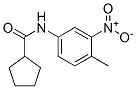 (9ci)-n-(4-甲基-3-硝基苯基)-环戊烷羧酰胺结构式_549484-94-8结构式