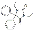 1,3-二乙基 -5,5-二苯基咪唑啉e-2,4-二酮结构式_54964-77-1结构式