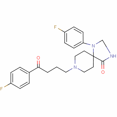 氟司哌隆结构式_54965-22-9结构式