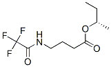 4-[(三氟乙酰基)氨基]丁酸 (s)-1-甲基丙酯结构式_54986-66-2结构式