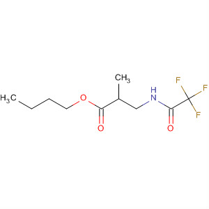 2-甲基-n-(三氟乙酰基)-β-丙氨酸丁酯结构式_54986-69-5结构式