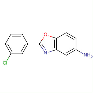 2-(3-氯-苯基)-苯并噁唑-5-胺结构式_54995-52-7结构式