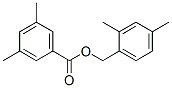 3,5-二甲基苯甲酸 (2,4-二甲基苯基)甲酯结构式_55000-46-9结构式