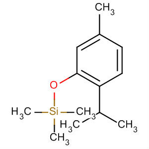 三甲基(5-甲基-2-异丙基苯氧基)硅烷结构式_55012-80-1结构式