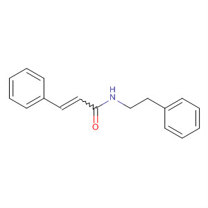 N-苯乙基-3-苯基丙烯酰胺结构式_55030-23-4结构式