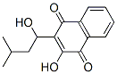 2-羟基-3-(1-羟基-3-甲基丁基)-1,4-萘二酮结构式_55030-44-9结构式