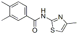 Benzamide,3,4-dimethyl-n-(4-methyl-2-thiazolyl)-(9ci)Structure,550312-40-8Structure Benzamide,3,4-dimethyl-n-(4-methyl-2-thiazolyl)-(9ci) Structure,550312-40-8Structure
