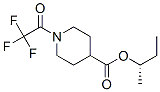 1-(三氟乙酰基)-4-哌啶羧酸 (s)-1-甲基丙基酯结构式_55044-14-9结构式